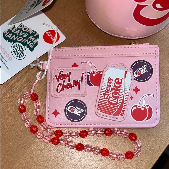 Cherry Coke purse by Skinny Dip London and Card Case Wallet - Picture 4 of 5